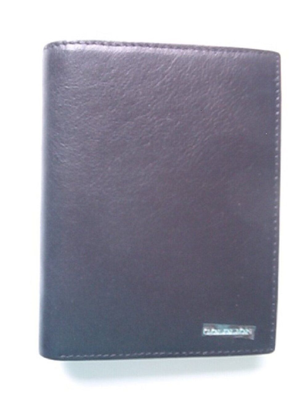 Goldlion Leather Bifold Wallet in Gift Box, Black, 12 cm x 9 cm
